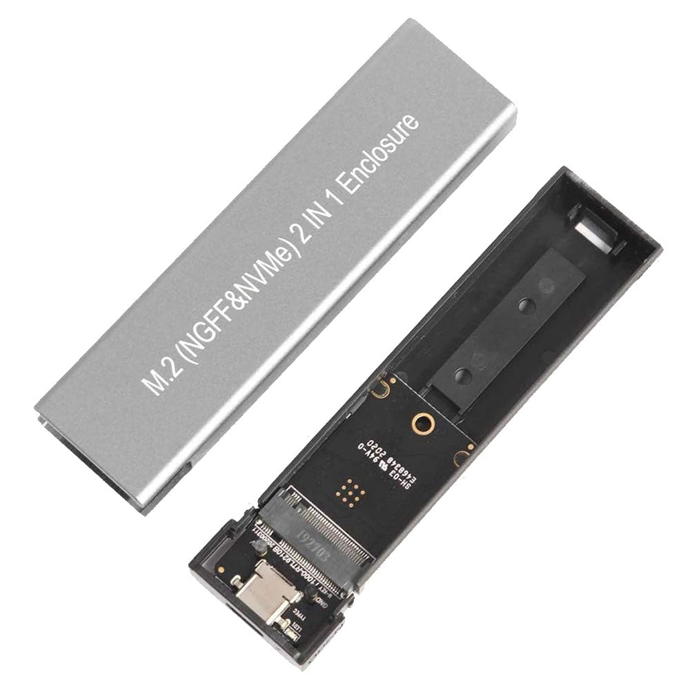 موبايل راك USB 3.0 M.2 NVMe+Ngff