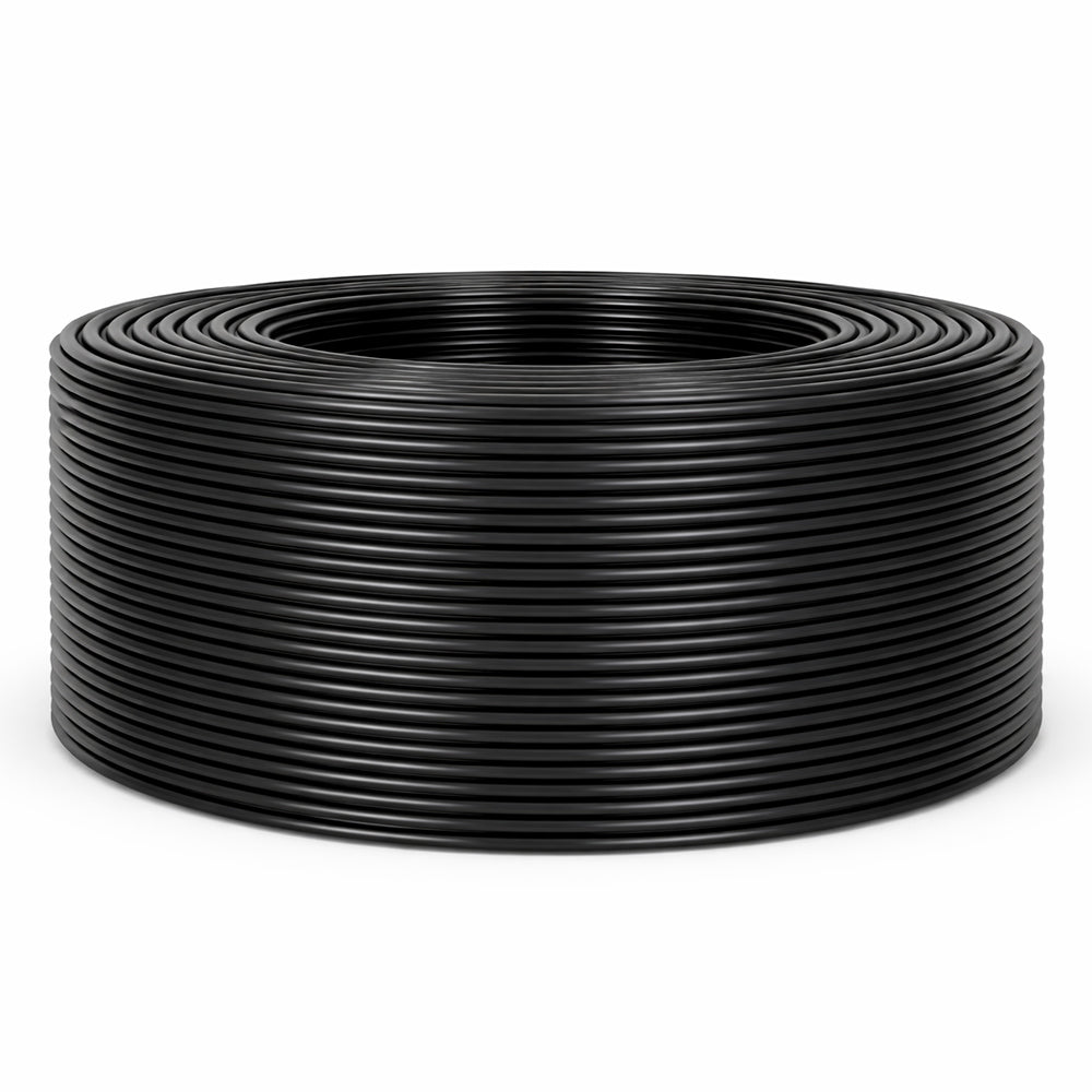 كابل نت وورك إم جي كي 305 متر Cat6 UTP ( خارجي) - اسود