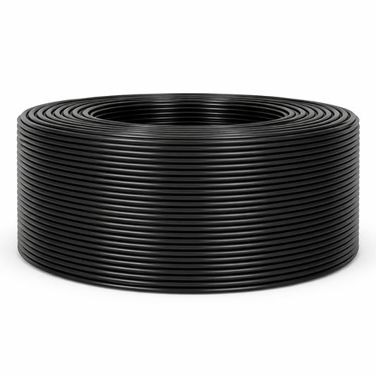 كابل نت وورك إم جي كي 305 متر Cat6 UTP ( خارجي) - اسود