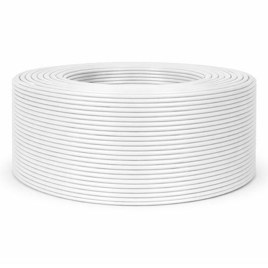 كابل نت وورك أم جي كيه 305 متر Cat6 UTP (Pass Fluke Test) - أبيض