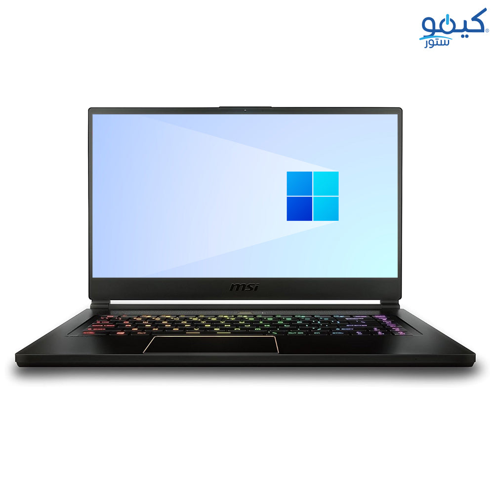 لاب توب إم إس أى GS65 Stealth Thin 8RF (إنتل كور i7-8750H - رام 16 جيجابايت DDR4 - هارد 512 جيجابايت M.2 NVME - نفيديا جيفورس GTX 1070 With Max Q Design 8GB - شاشة 15.6 بوصة 144Hz FHD - كاميرا ) استعمال خارج