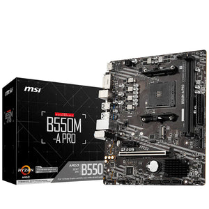 مازر بورد ام اس اى B550M-A PRO DDR4 سوكيت معالج AM4