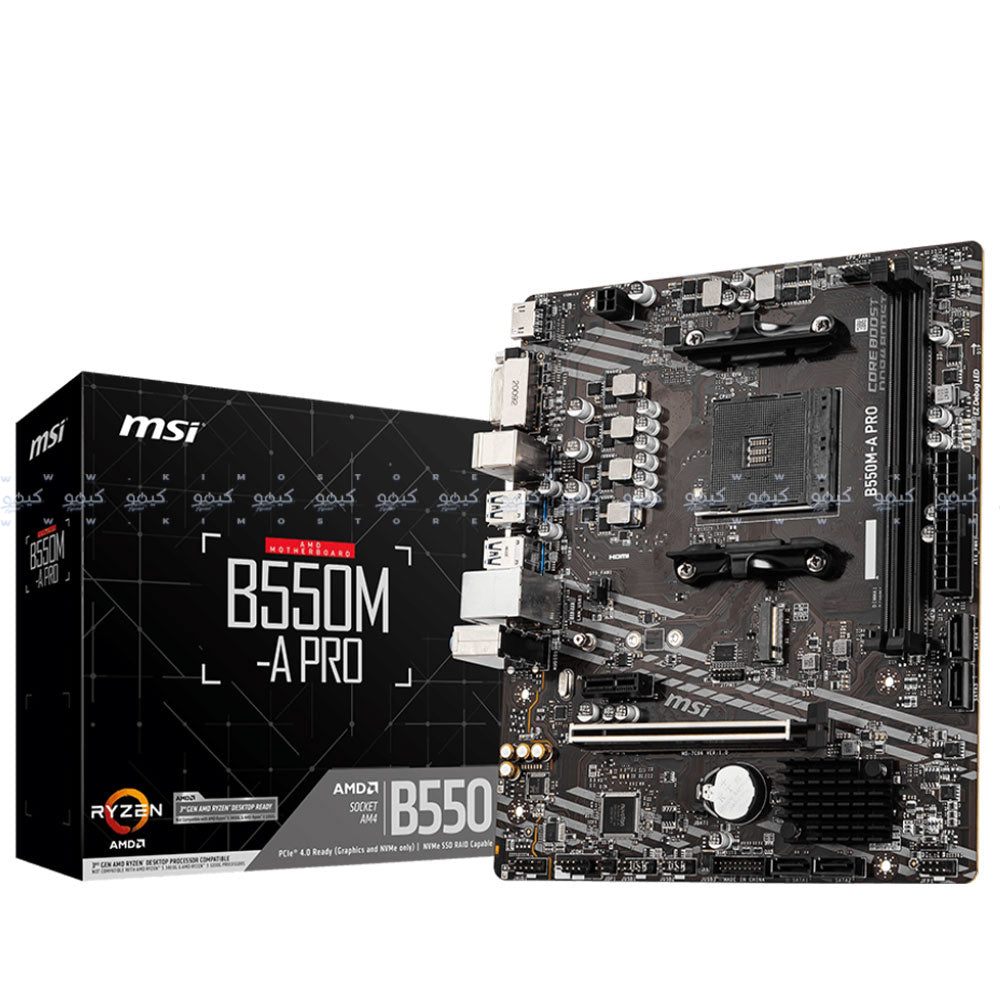 MSI B550M-A PRO DDR4 Motherboard AM4
