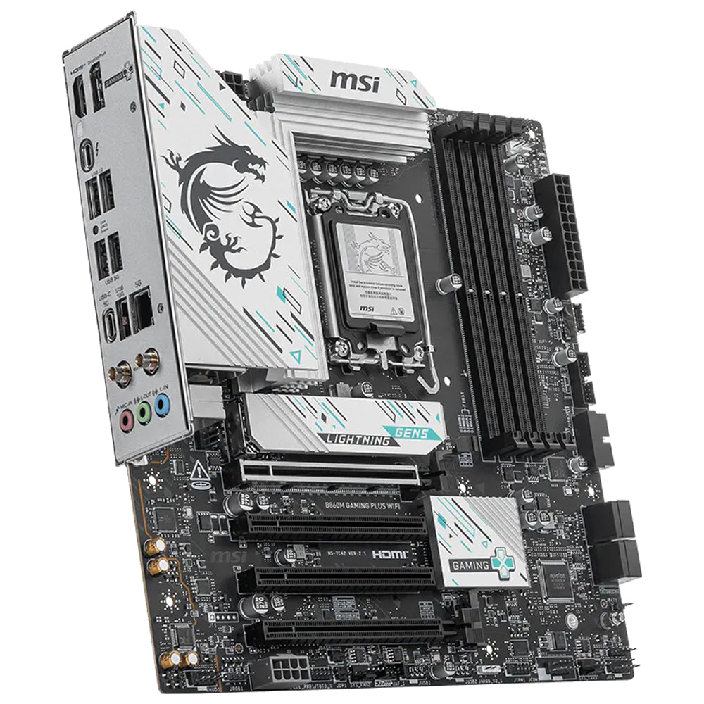 MSI B860M GAMING PLUS WIFI DDR5 Motherboard LGA 