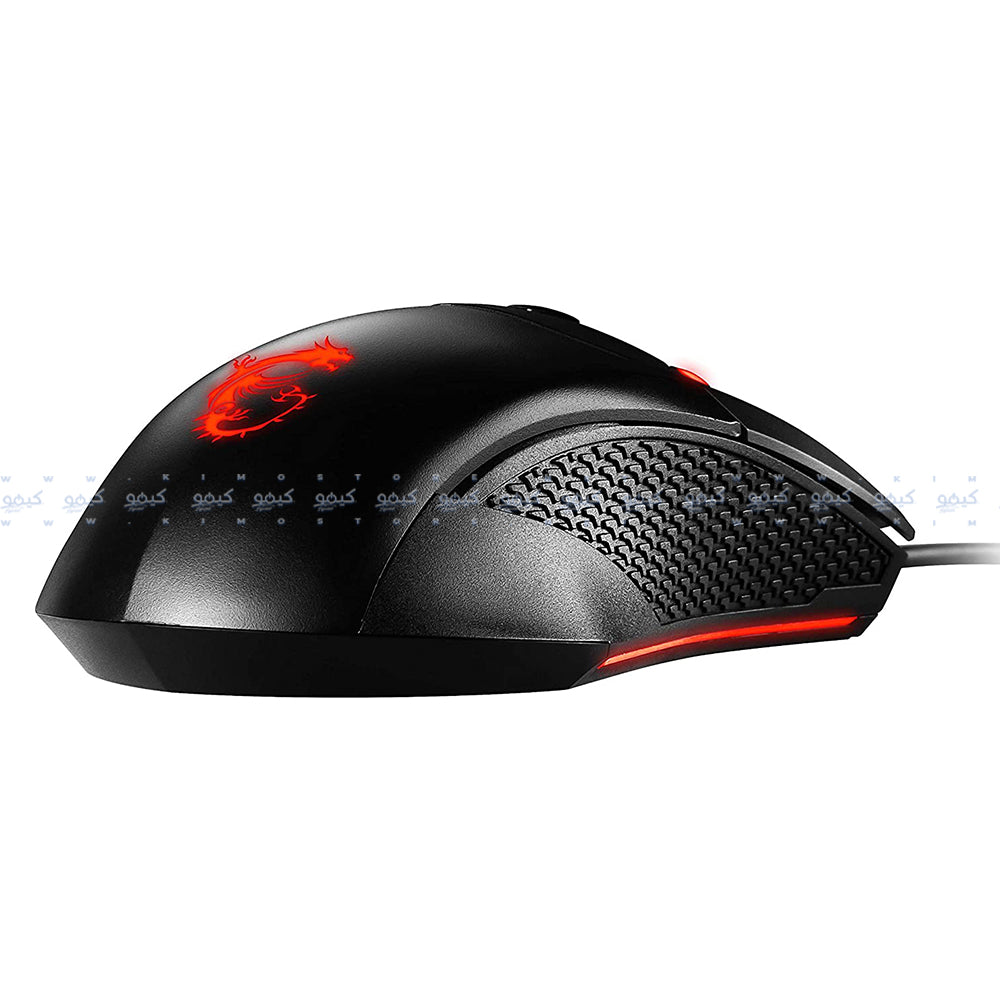 MSI Clutch GM08 Wired Red Light Gaming Mouse 3200Dpi