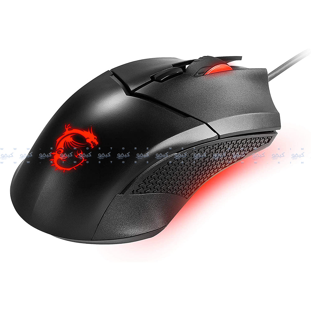 MSI Clutch GM08 Wired Red Light Gaming Mouse 3200Dpi
