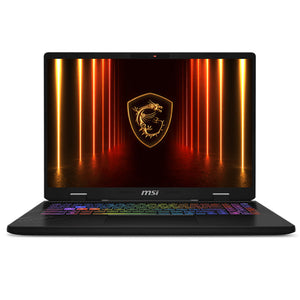 لاب توب ام اس اى Crosshair 16 HX AI D2XWFKG-208EG (انتل كور Ultra 7 255HX - رام 16 جيجابايت - هارد 1 تيرابايت M.2 NVMe - نفيديا 8 جيجابايت RTX 5060 - شاشة 16 بوصة 240 هرتز QHD+ IPS - ويندوز 11) - رمادي