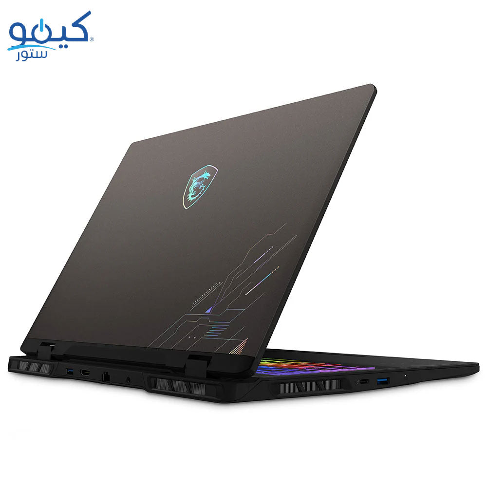 لاب توب ام اس اى Crosshair 16 HX AI D2XWGKG-207EG (انتل كور Ultra 7 255HX - رام 16 جيجابايت - هارد 1 تيرابايت M.2 NVMe - نفيديا 8 جيجابايت RTX 5070 - شاشة 16 بوصة 240 هرتز QHD+ IPS - ويندوز 11) - رمادي