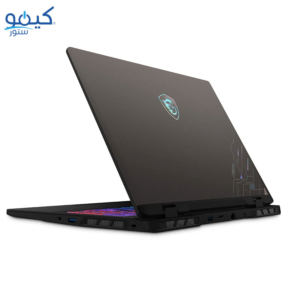 لاب توب ام اس اى Crosshair 16 HX AI D2XWGKG-207EG (انتل كور Ultra 7 255HX - رام 16 جيجابايت - هارد 1 تيرابايت M.2 NVMe - نفيديا 8 جيجابايت RTX 5070 - شاشة 16 بوصة 240 هرتز QHD+ IPS - ويندوز 11) 