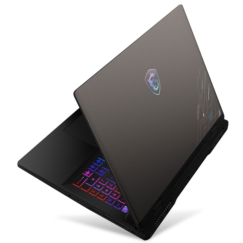 لاب توب ام اس اى Crosshair 16 HX AI D2XWGKG-207EG (انتل كور Ultra 9 255HX - رام 16 جيجابايت - هارد 1 تيرابايت M.2 NVMe - نفيديا 8 جيجابايت RTX 5070 - شاشة 16 بوصة 240 هرتز QHD+ IPS - ويندوز 11) - رمادي
