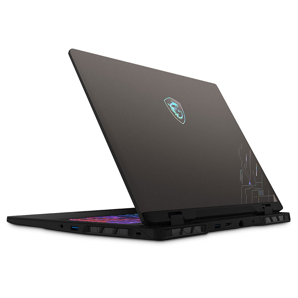 لاب توب ام اس اى Crosshair 16 HX AI D2XWGKG-207EG (انتل كور Ultra 9 255HX - رام 16 جيجابايت - هارد 1 تيرابايت M.2 NVMe - نفيديا 8 جيجابايت RTX 5070 - شاشة 16 بوصة 240 هرتز QHD+ IPS - ويندوز 11) - رمادي