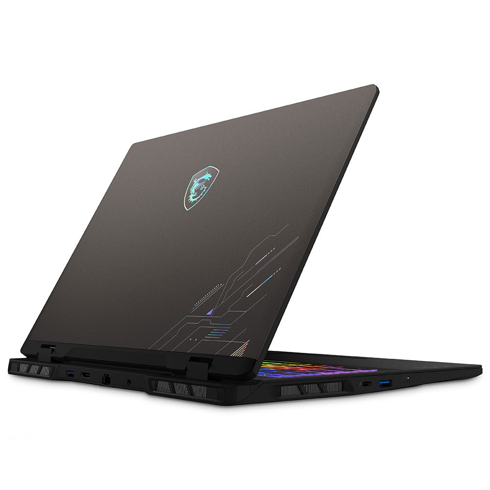 لاب توب ام اس اى Crosshair 16 HX AI D2XWGKG-207EG (انتل كور Ultra 9 255HX - رام 16 جيجابايت - هارد 1 تيرابايت M.2 NVMe - نفيديا 8 جيجابايت RTX 5070 - شاشة 16 بوصة 240 هرتز QHD+ IPS - ويندوز 11) - رمادي