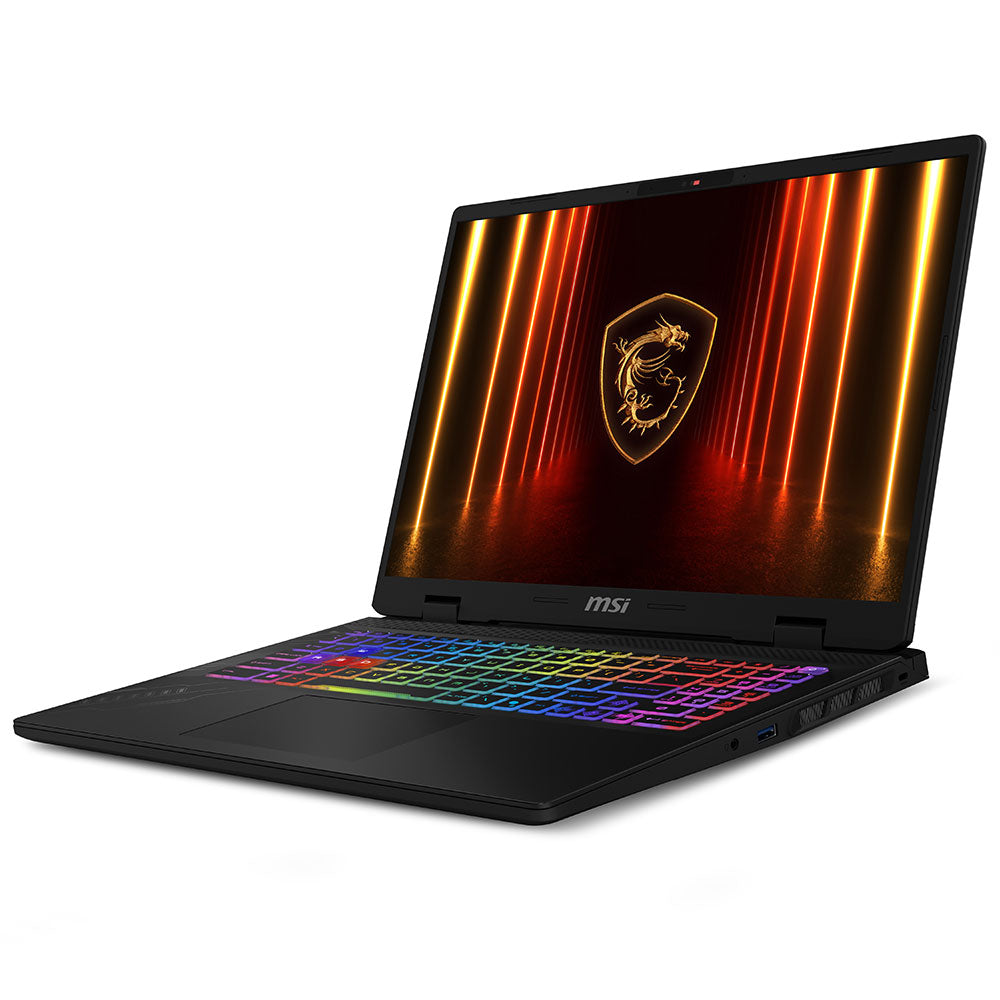 لاب توب ام اس اى Crosshair 16 HX AI D2XWGKG-207EG (انتل كور Ultra 9 255HX - رام 16 جيجابايت - هارد 1 تيرابايت M.2 NVMe - نفيديا 8 جيجابايت RTX 5070 - شاشة 16 بوصة 240 هرتز QHD+ IPS - ويندوز 11) - رمادي