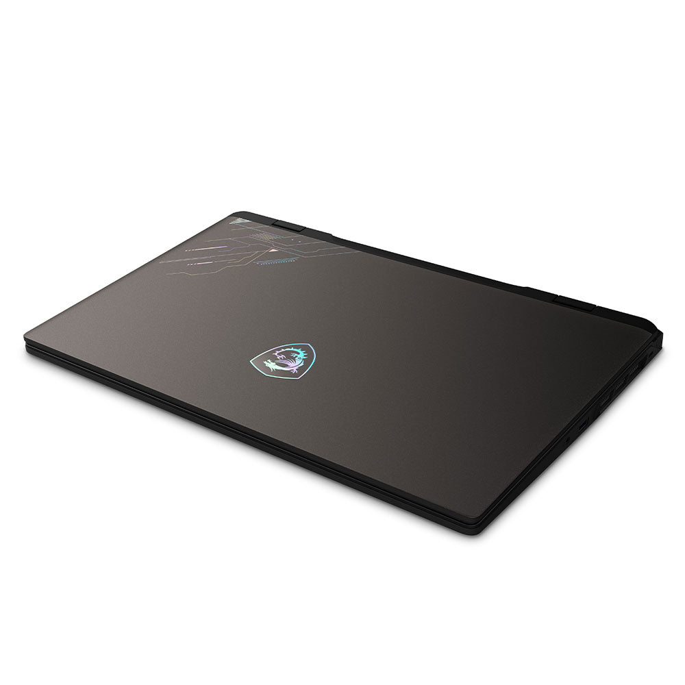 لاب توب ام اس اى Crosshair 16 HX AI D2XWGKG-207EG (انتل كور Ultra 9 255HX - رام 16 جيجابايت - هارد 1 تيرابايت M.2 NVMe - نفيديا 8 جيجابايت RTX 5070 - شاشة 16 بوصة 240 هرتز QHD+ IPS - ويندوز 11) - رمادي