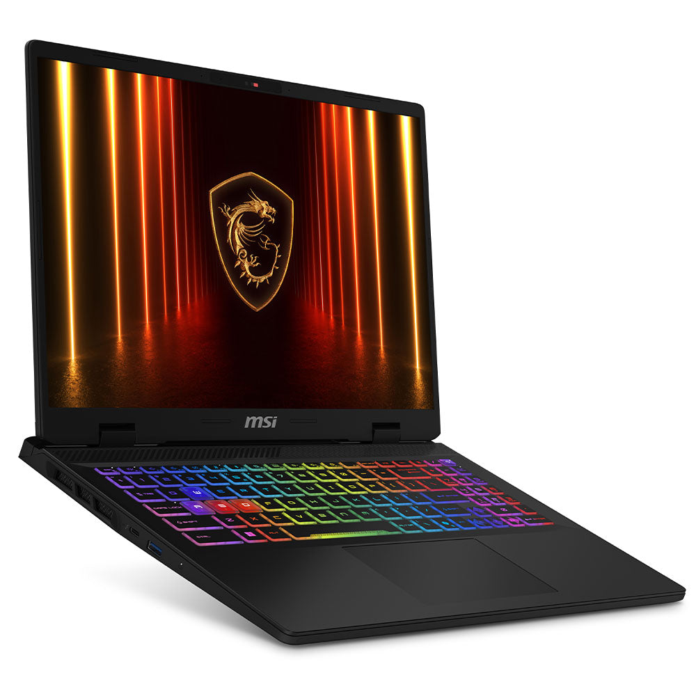 لاب توب ام اس اى Crosshair 16 HX AI D2XWGKG-207EG (انتل كور Ultra 9 255HX - رام 16 جيجابايت - هارد 1 تيرابايت M.2 NVMe - نفيديا 8 جيجابايت RTX 5070 - شاشة 16 بوصة 240 هرتز QHD+ IPS - ويندوز 11) - رمادي