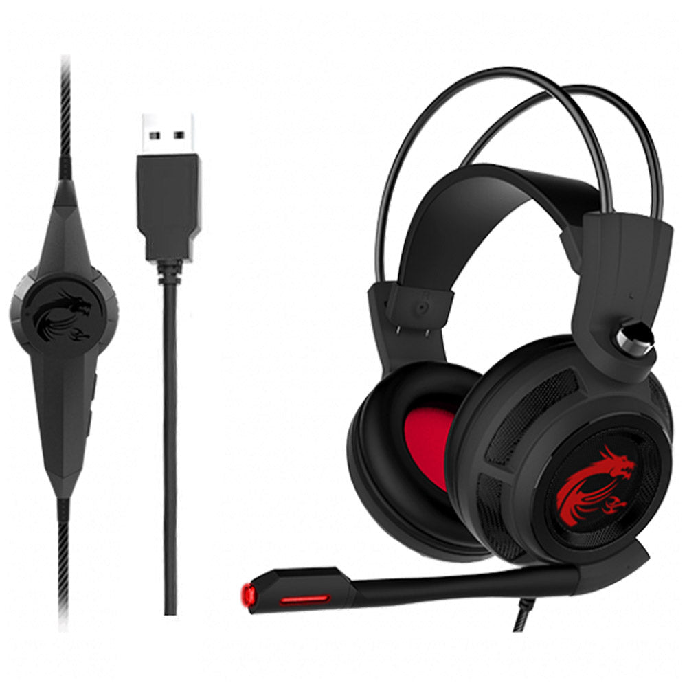 MSI DS502 Gaming Headset 7.1 Surround Sound