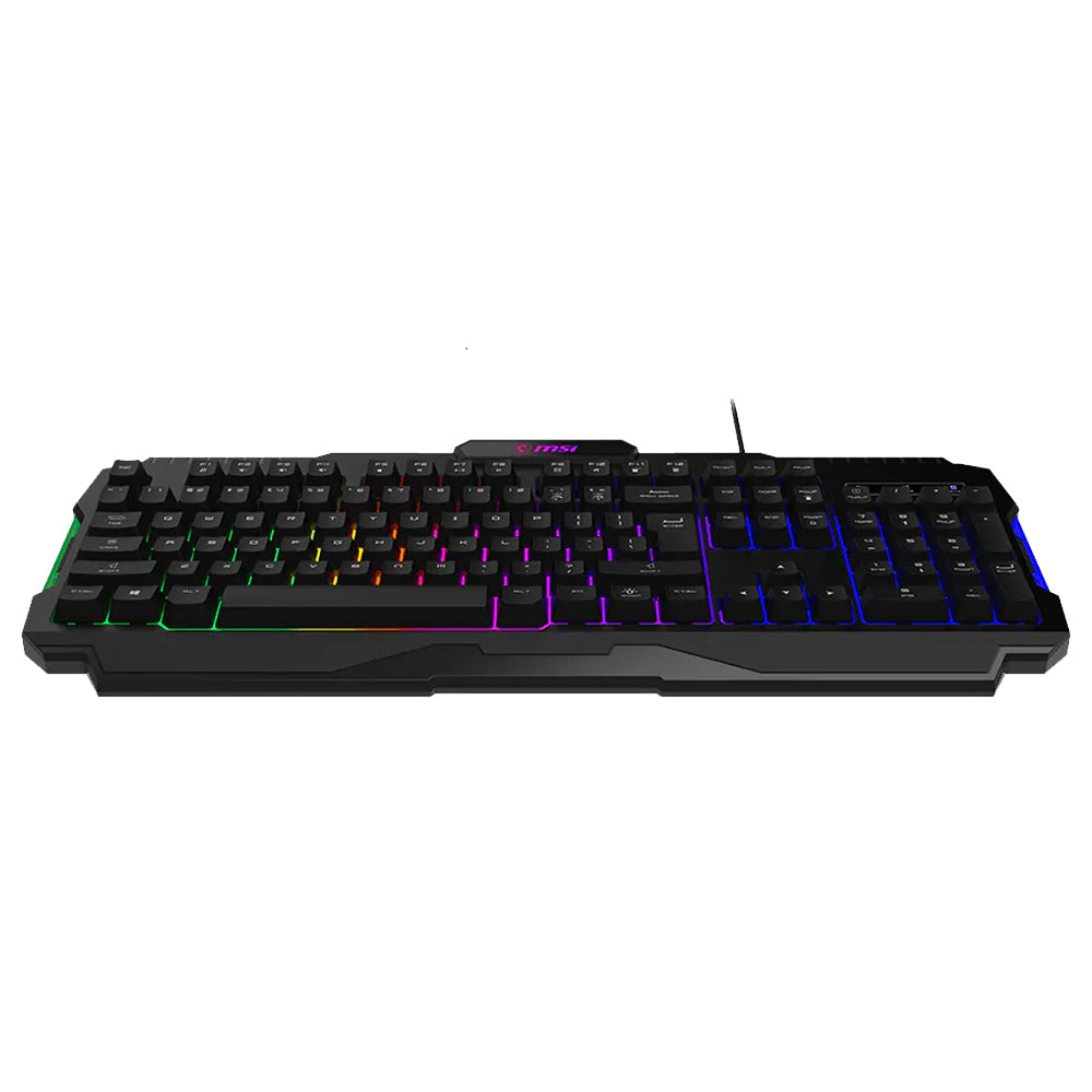 MSI Forge GK100 Wired RGB Gaming Keyboard + Mouse Combo English