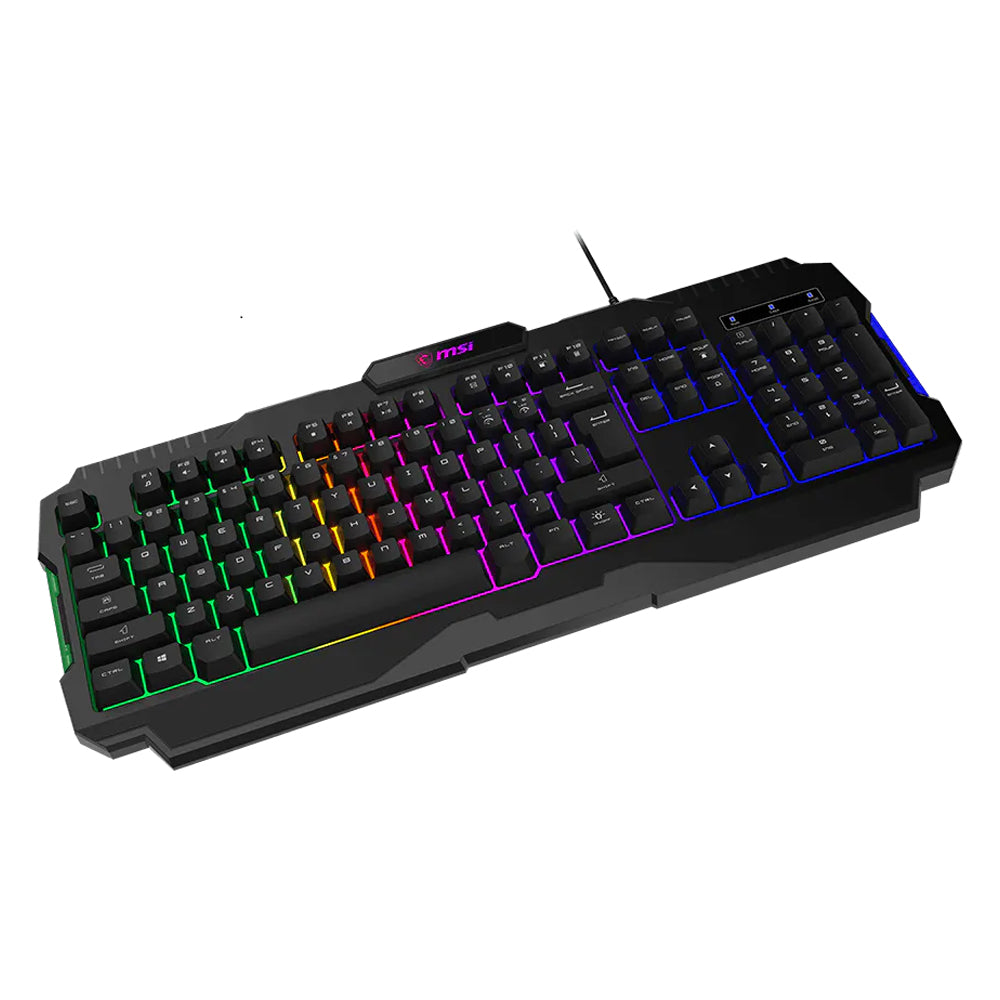 MSI Forge GK100 Wired RGB Gaming Keyboard + Mouse Comb