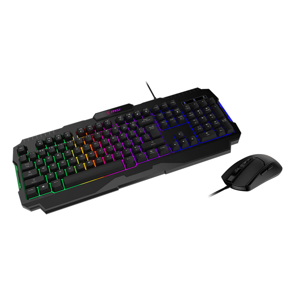 كيبورد + ماوس ام اس اى سلكي RGB جيمنج كومبو إنجليزي Forge GK100