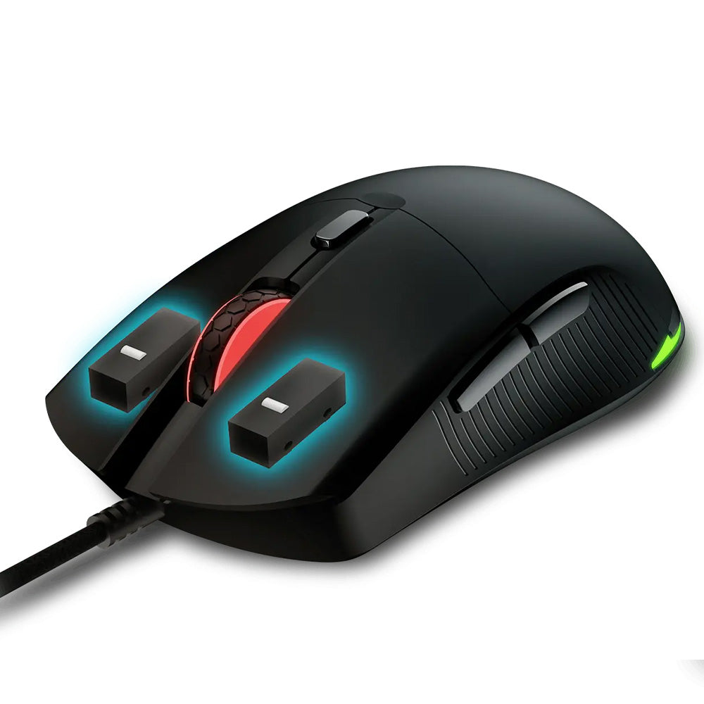 كيبورد + ماوس ام اس اى سلكي RGB جيمنج سويتش احمر كومبو إنجليزي Forge GK310