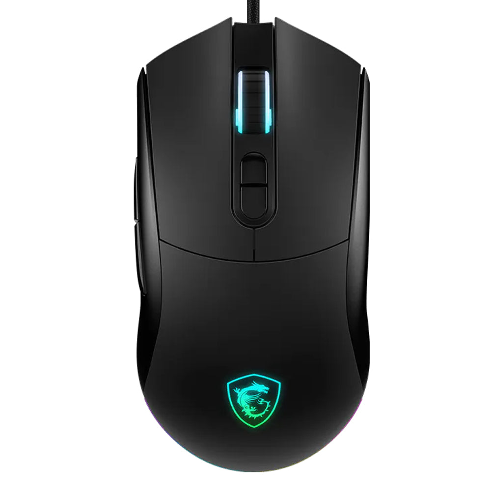 MSI Forge GM320 Wired RGB Gaming Mouse 12800Dpi