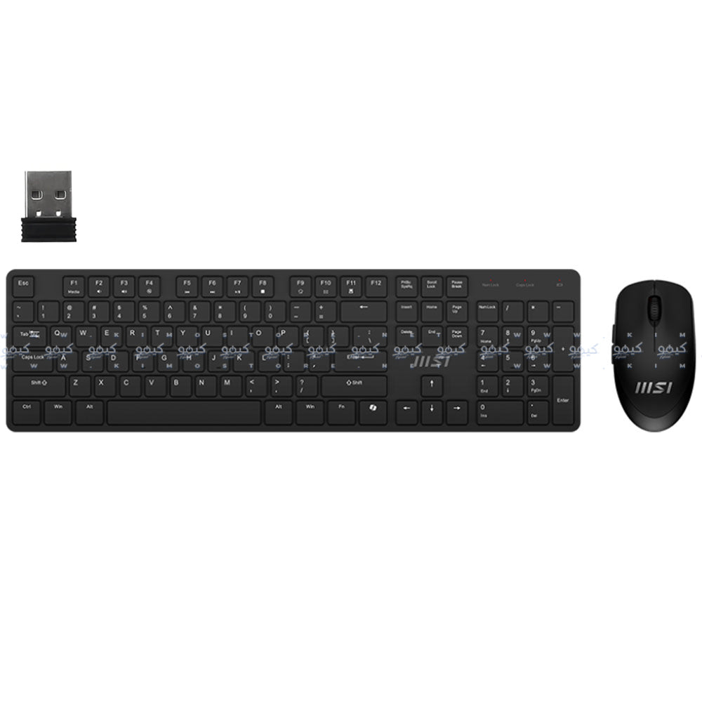 MSI Forge K200 Wireless Keyboard + Mouse Combo English