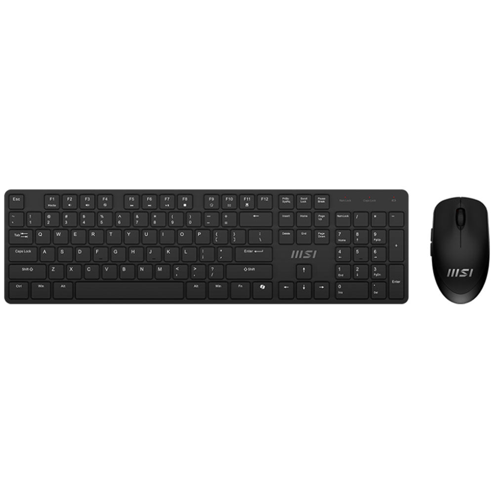 MSI Forge K200 Wireless Keyboard + Mouse Combo English