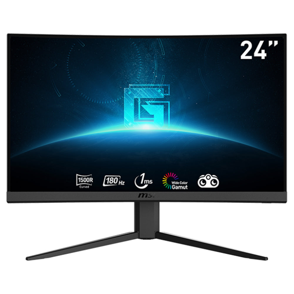 MSI G24C4 E2 24 Inch FHD Curved Gaming Monitor 180Hz