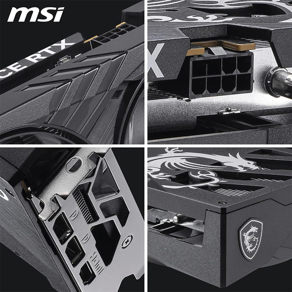 MSI GeForce RTX 5050 GAMING OC 8GB GDDR6 Graphics Card