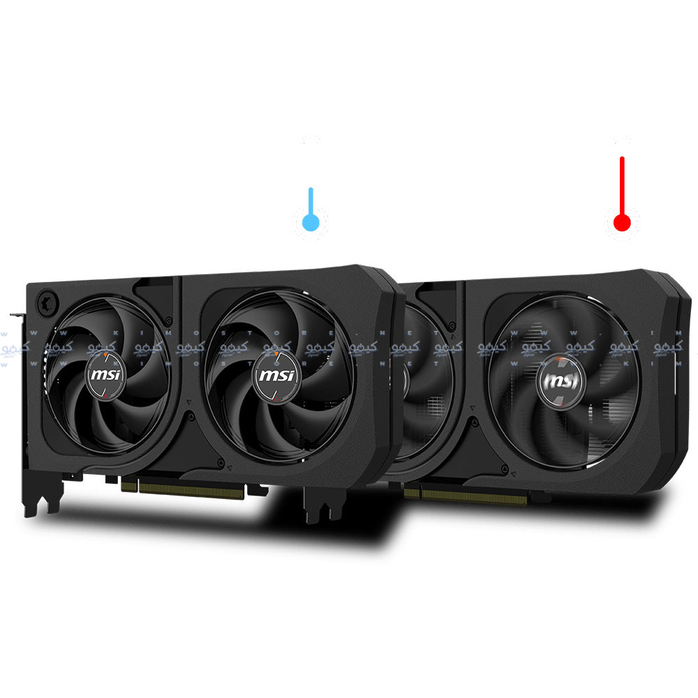 كارت شاشة ام اس اي GeForce RTX 5060 Ti SHADOW 2X OC PLUS 8GB GDDR7