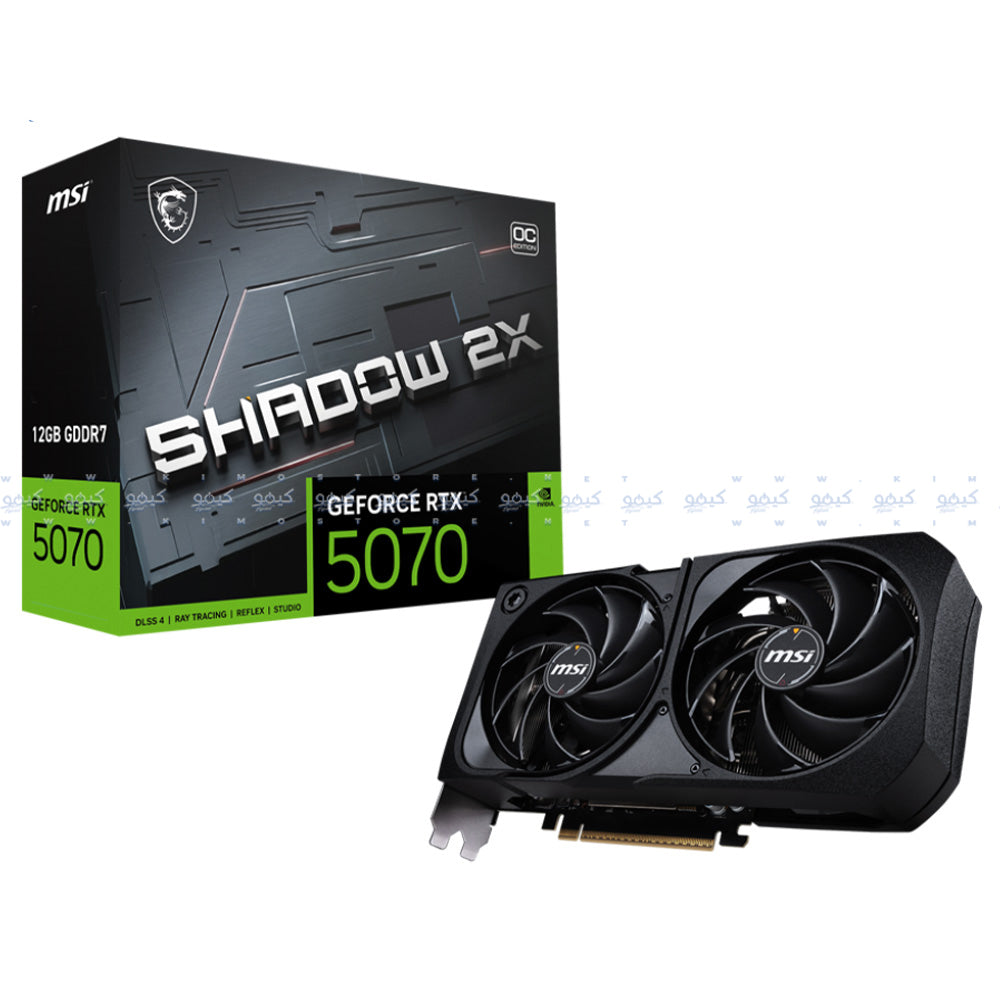 MSI GeForce RTX 5070 SHADOW 2X OC 12GB GDDR7 Graphics Card