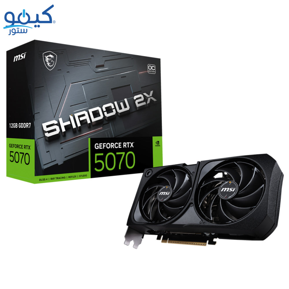 MSI GeForce RTX 5070 SHADOW 2X OC 12GB GDDR7 Graphics Card