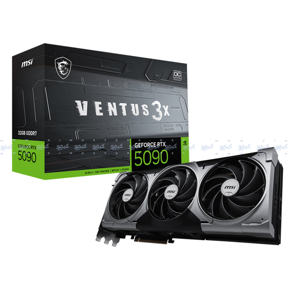 كارت شاشة ام اس اي GeForce RTX 5090 Ventus 3X OC 32GB GDDR7