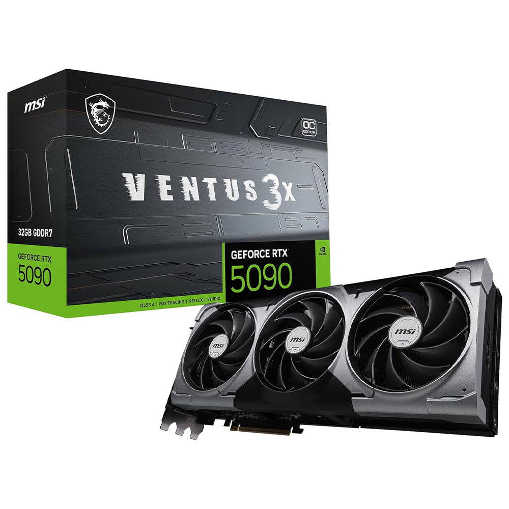 MSI GeForce RTX 5090 Ventus 3X OC 32GB GDDR7 Graphics Card