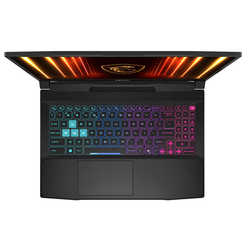 لاب توب ام اس اىKatana 15 HX B14WEK-851EG (انتل كور i7-14700HX - رام 16 جيجابايت - هارد 512 جيجابايت M.2 NVMe - نفيديا 8 جيجابايت RTX 5050 - شاشة 15.6 بوصة 165 هرتز QHD IPS - ويندوز 11) - اسود