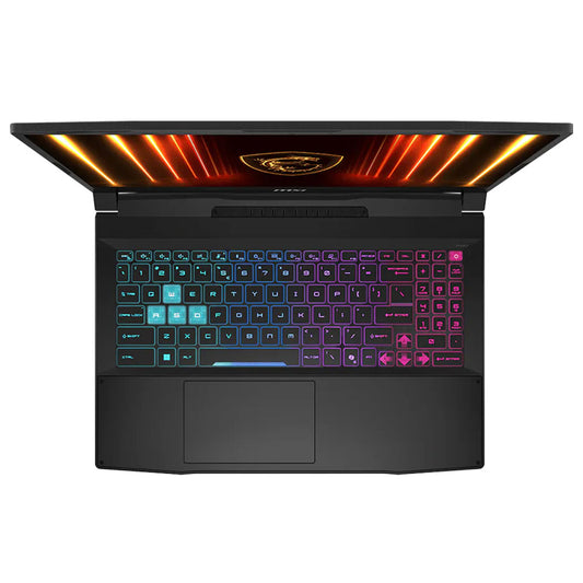 لاب توب ام اس اىKatana 15 HX B14WEK-851EG (انتل كور i7-14700HX - رام 16 جيجابايت - هارد 512 جيجابايت M.2 NVMe - نفيديا 8 جيجابايت RTX 5050 - شاشة 15.6 بوصة 165 هرتز QHD IPS - ويندوز 11) - اسود