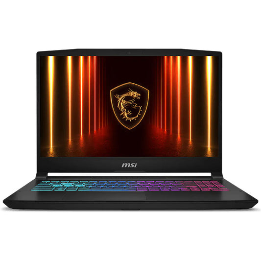 لاب توب ام اس اىKatana 15 HX B14WEK-851EG (انتل كور i7-14700HX - رام 16 جيجابايت - هارد 512 جيجابايت M.2 NVMe - نفيديا 8 جيجابايت RTX 5050 - شاشة 15.6 بوصة 165 هرتز QHD IPS - ويندوز 11) - اسود