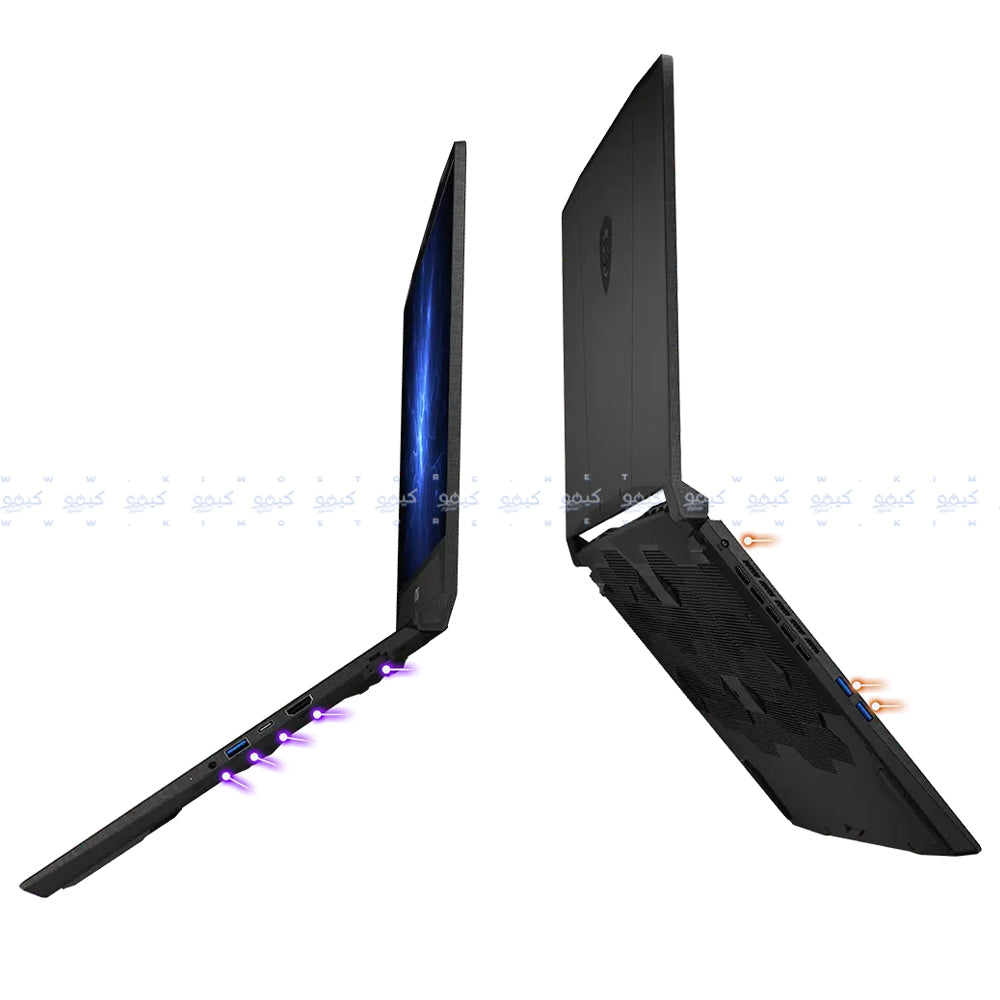 لاب توب ام اس اىKatana 15 HX B14WGK-244EG (انتل كور i9-14900HX - رام 16 جيجابايت - هارد 1 تيرابايت M.2 NVMe - نفيديا 8 جيجابايت RTX 5070 - شاشة 15.6 بوصة 165 هرتز QHD IPS - ويندوز 11) - اسود