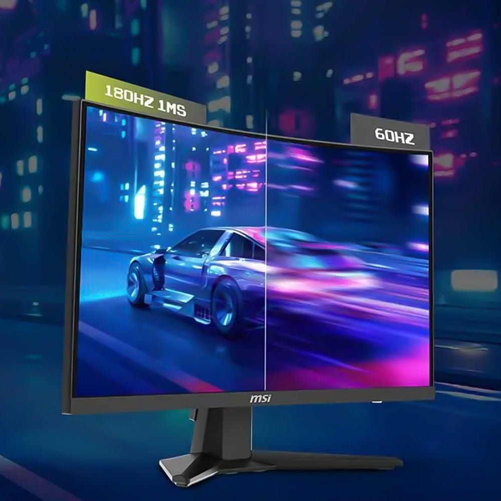MSI MAG 244C 24 Inch VA FHD Curved Frameless Gaming Monitor 180Hz