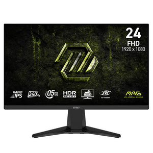 شاشة ام اس اي جيمنج 24 بوصة 240 هرتز MAG 245F X24 IPS FHD