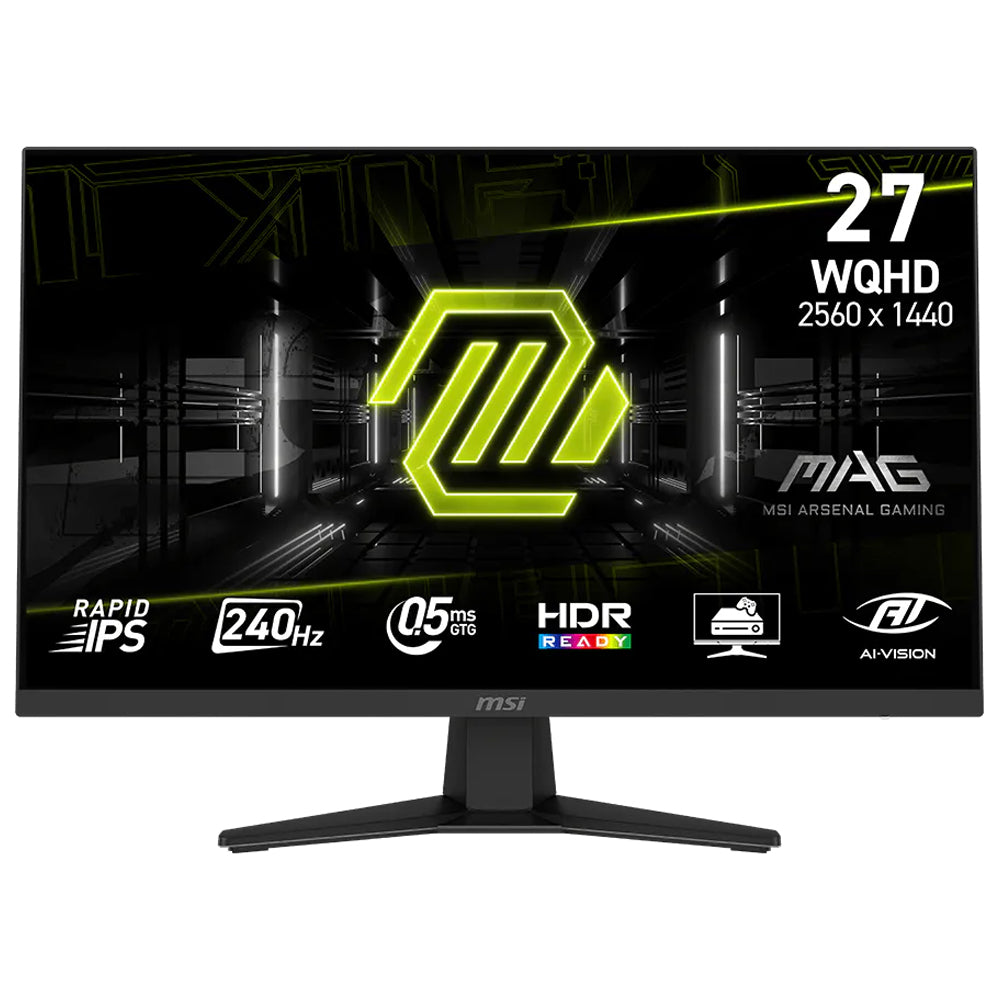 MSI MAG 274QF X24 27 Inch IPS WQHD Frameless Gaming Monitor 240Hz