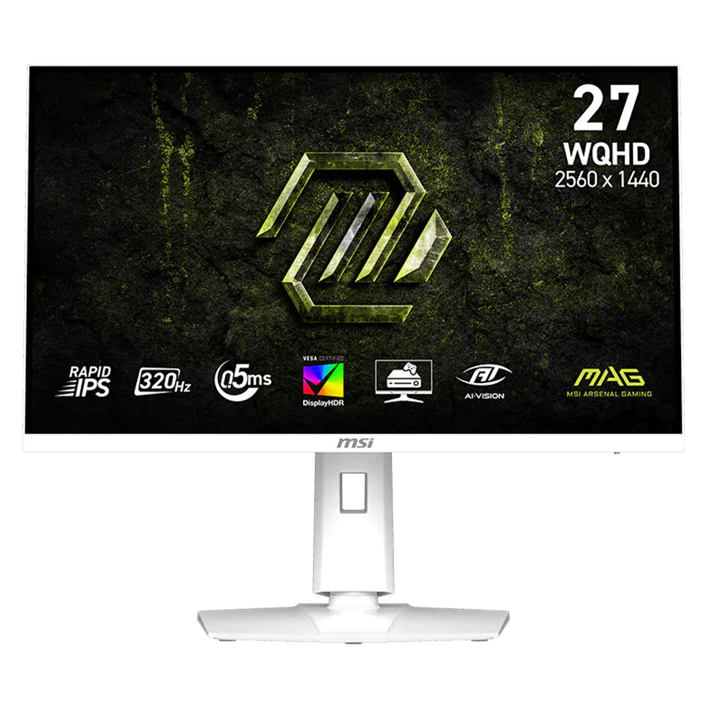 MSI MAG 274QRFW X32 27 Inch IPS WQHD Frameless Gaming Monitor 320Hz