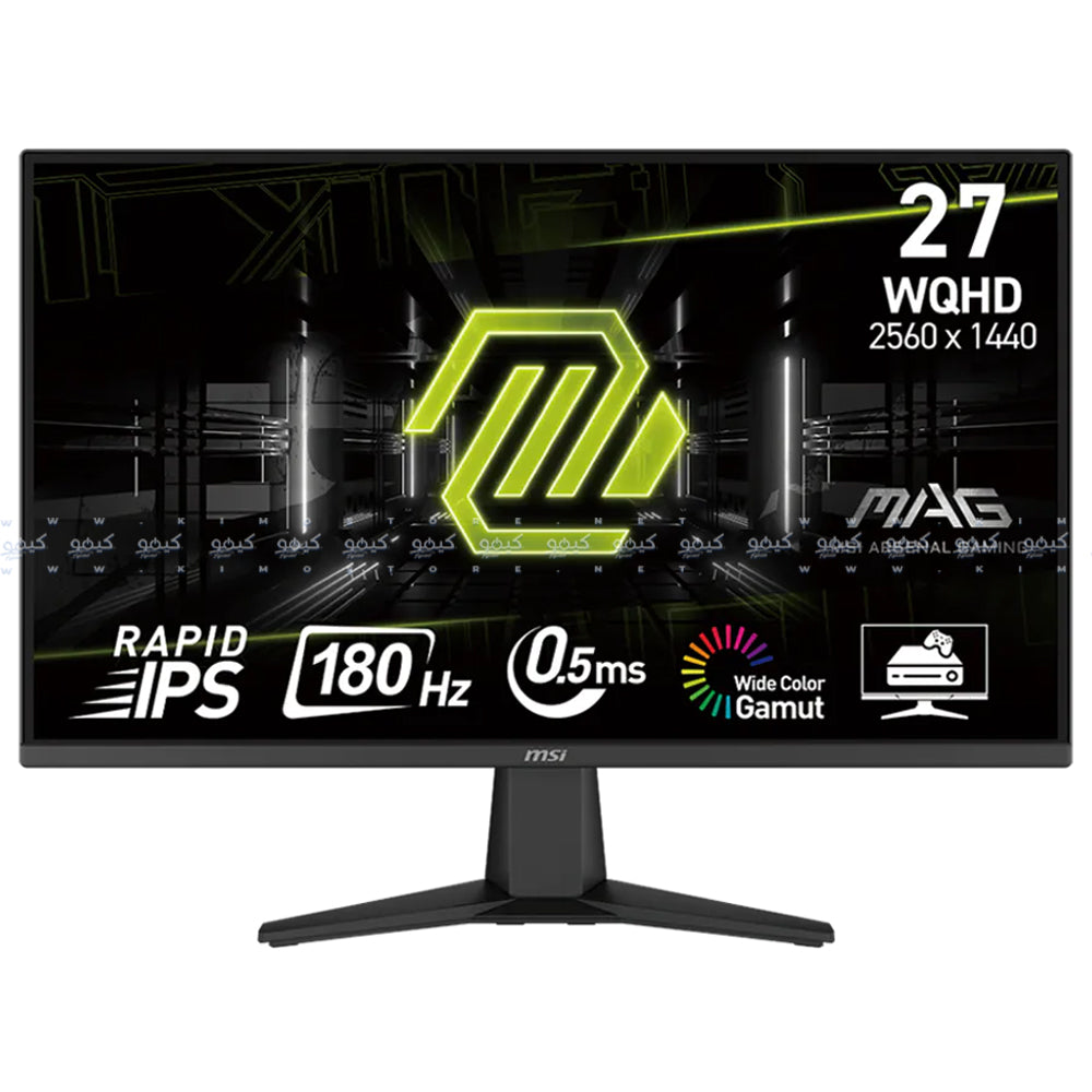 شاشة ام اس اي جيمنج بدون إطار 27 بوصة 180 هرتز MAG 275QF IPS WQHD