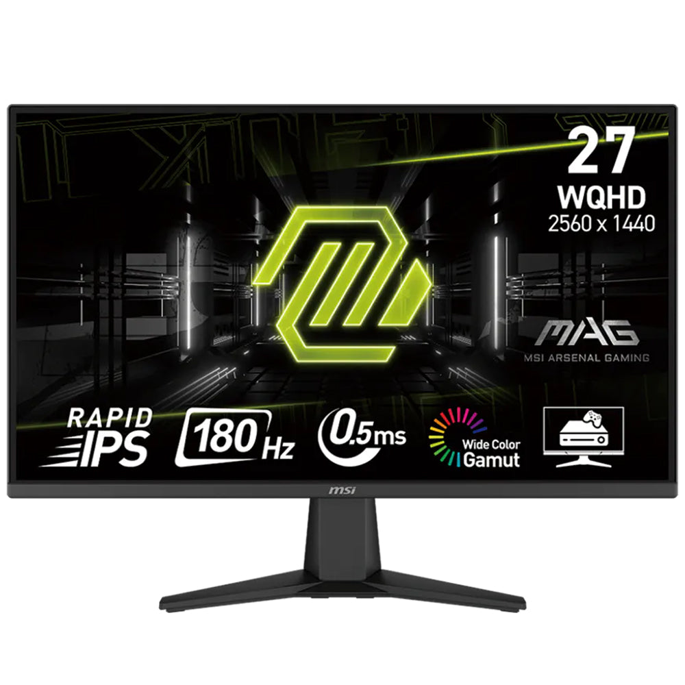 MSI MAG 275QF 27 Inch IPS WQHD Frameless Gaming Monitor 180Hz