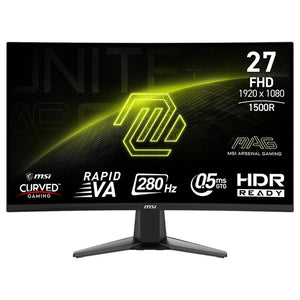 شاشة ام اس اي جيمنج بدون إطار منحنية 27 بوصة 280 هرتز MAG 276CXF LED VA FHD