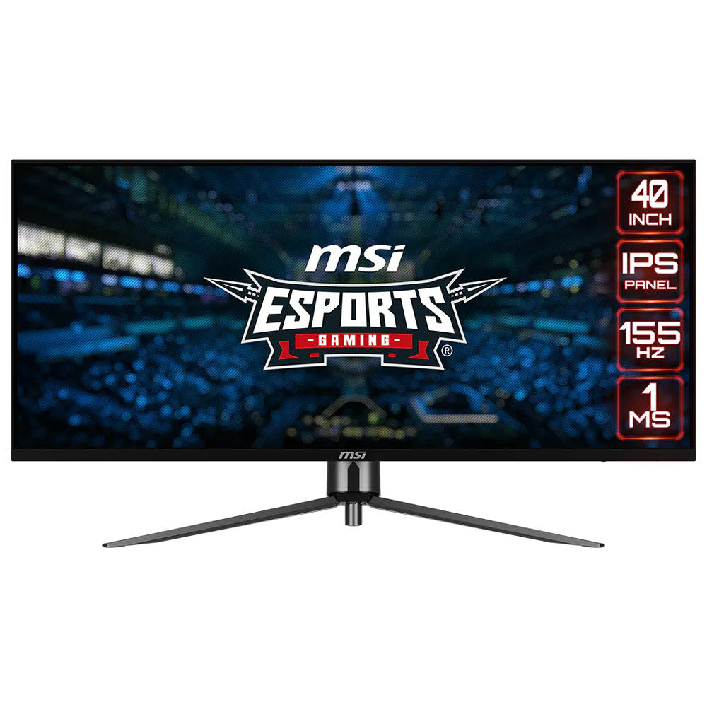 MSI MAG401QR 40 Inch IPS UWQHD Frameless Gaming Monitor 155Hz