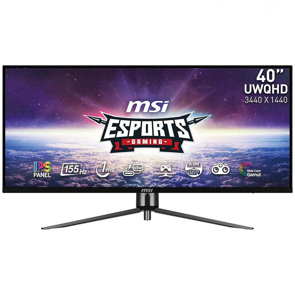 MSI MAG401QR 40 Inch IPS UWQHD Frameless Gaming Monitor 155Hz