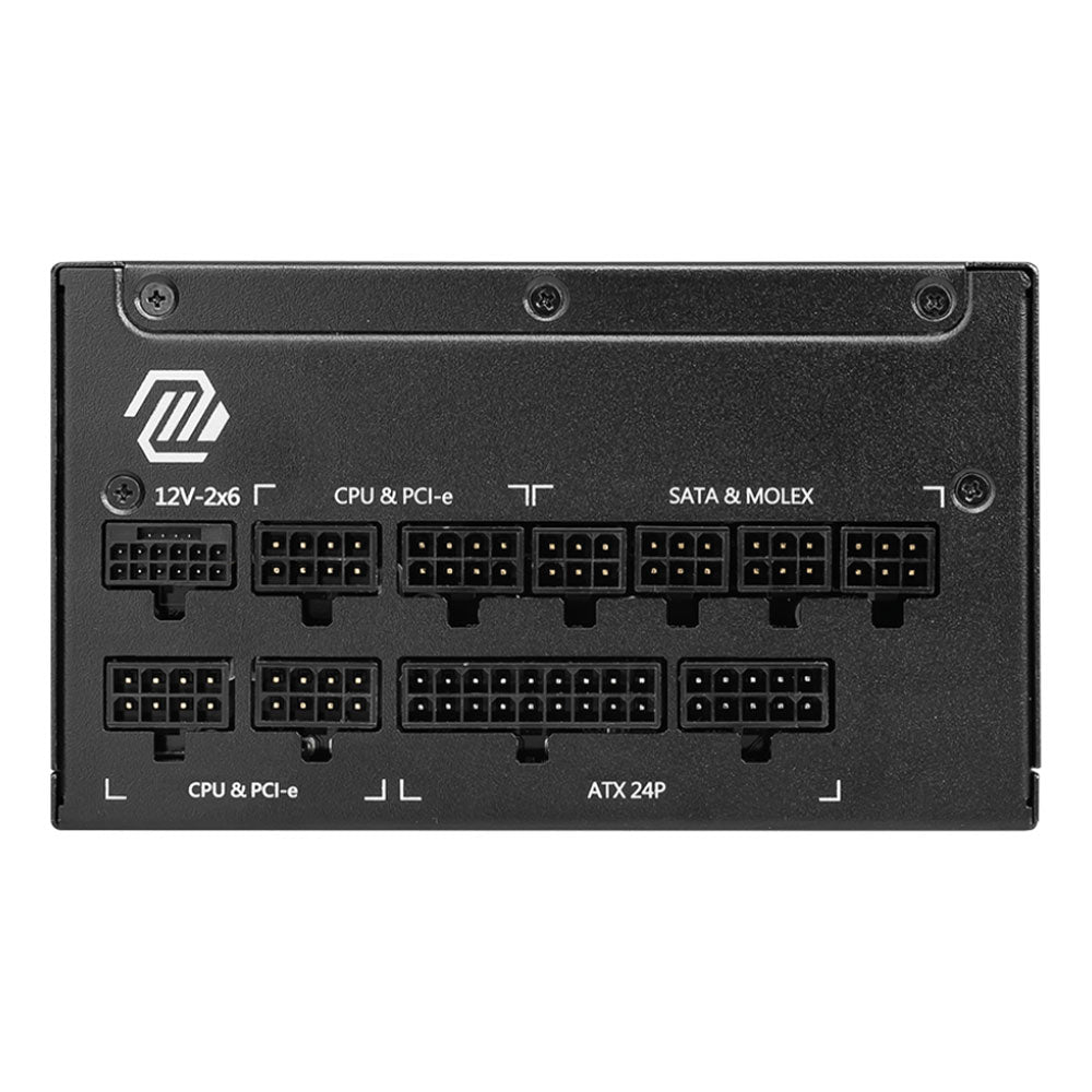 MSI MAG A1000GL PCIE5 1000W 80 PLUS Gold Certified Power Supply