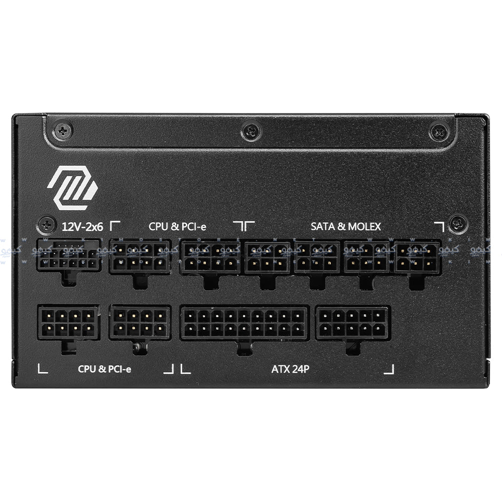 MSI MAG A1000GL PCIE5 1000W 80 PLUS Gold Certified Power Supply