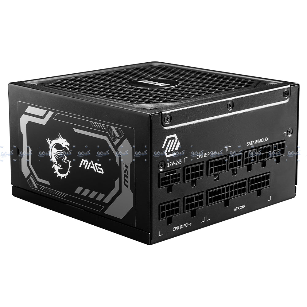 MSI MAG A1000GL PCIE5 1000W 80 PLUS Gold Certified Power Supply